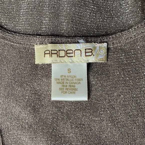 Arden B Metallic Racerback Tank Size Small - Picture 5 of 5